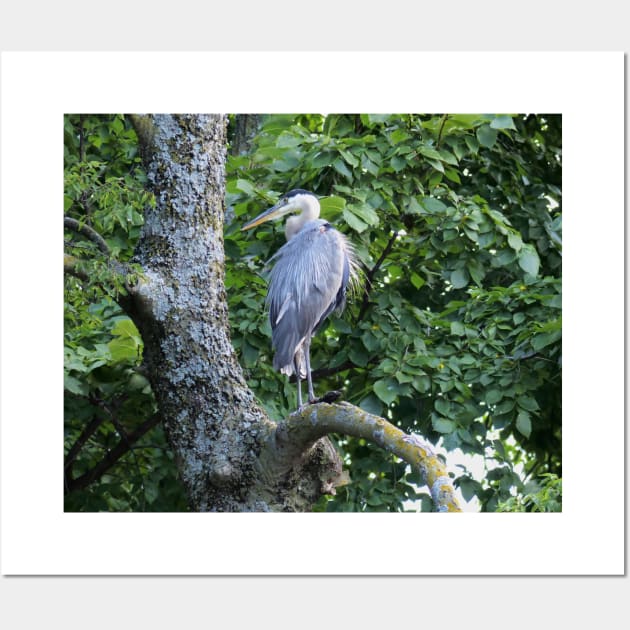 The Blue Heron Wall Art by NatureTrail